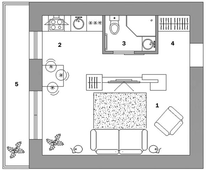 Sketchup как нарисовать план квартиры