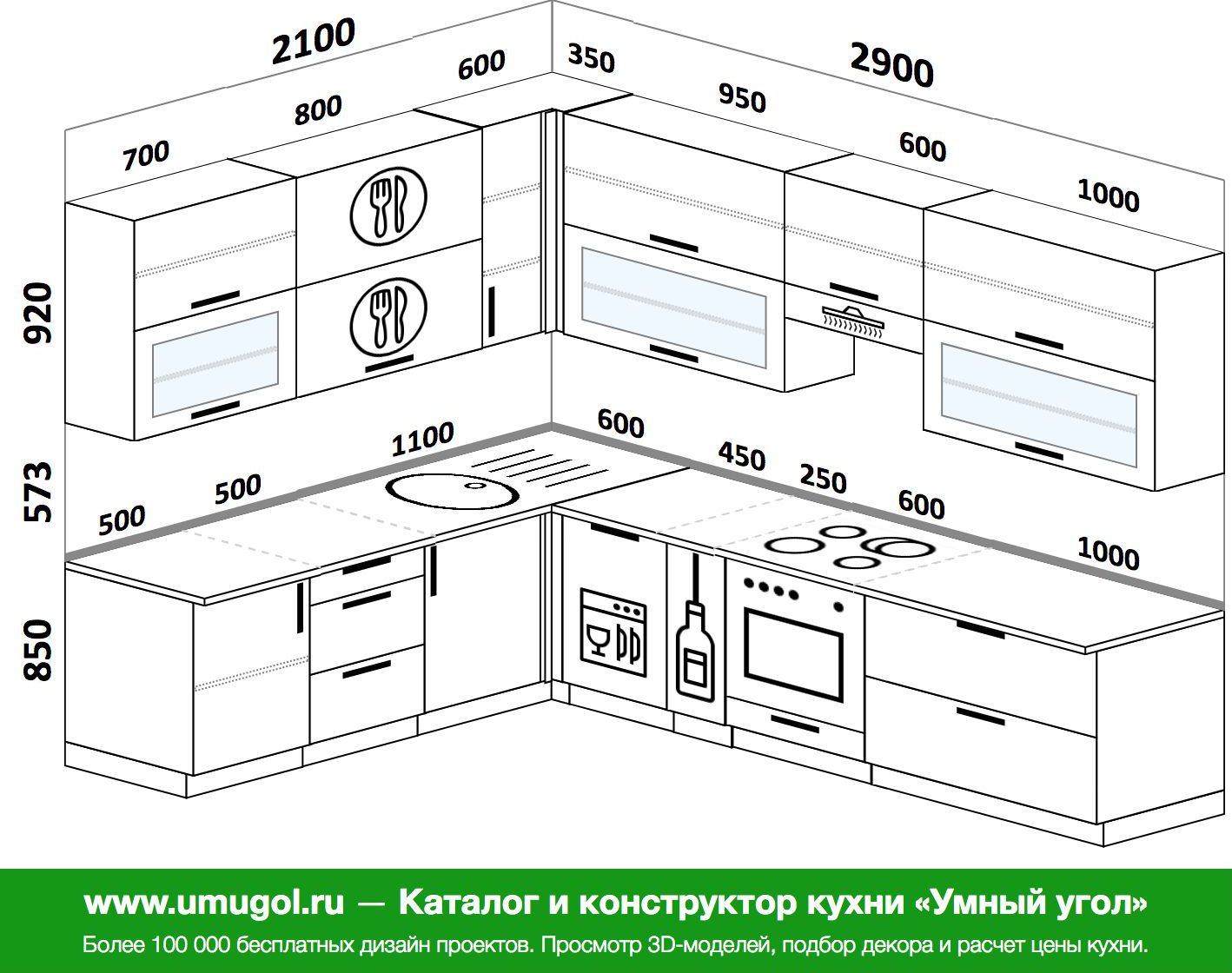 стандарты размещения кухонных шкафов