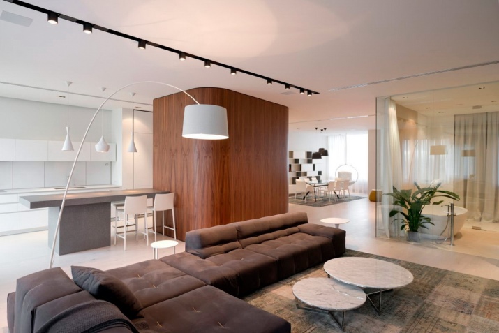 Дизайн квартиры-студии площадью 31-35 кв. м. 
