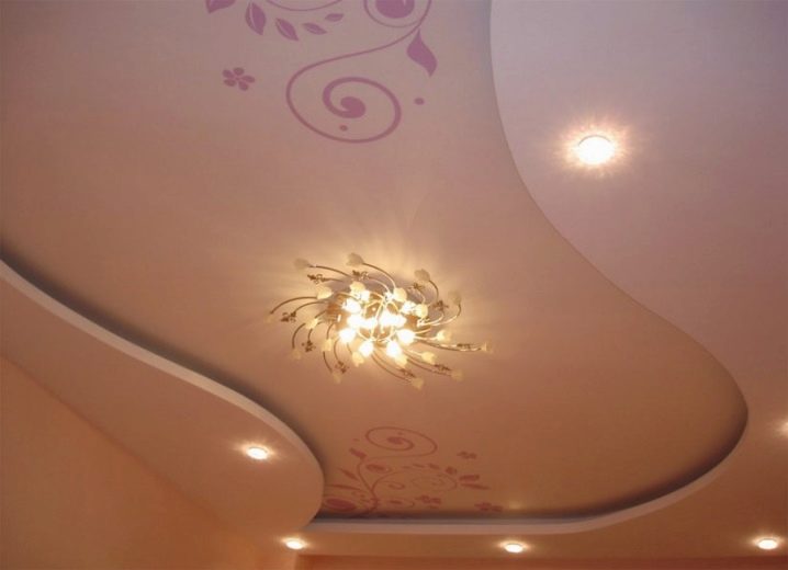Гипсовые потолки в дизайне интерьера