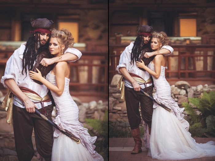 Свадьба в пиратском стиле