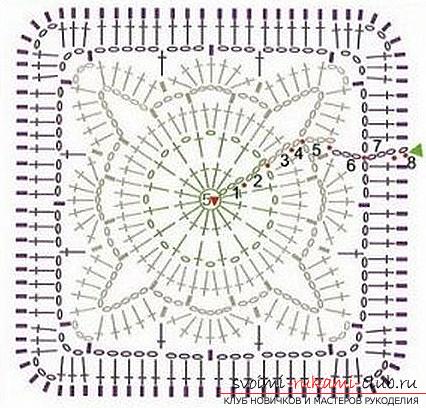 Как связать подушку крючком, схемы и подробное описание работы, фото готовых изделий.. Фото №5