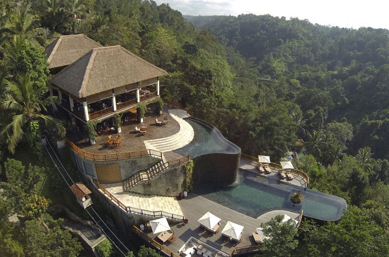 Самый дорогой отель на Бали Люкс Hanging Gardens