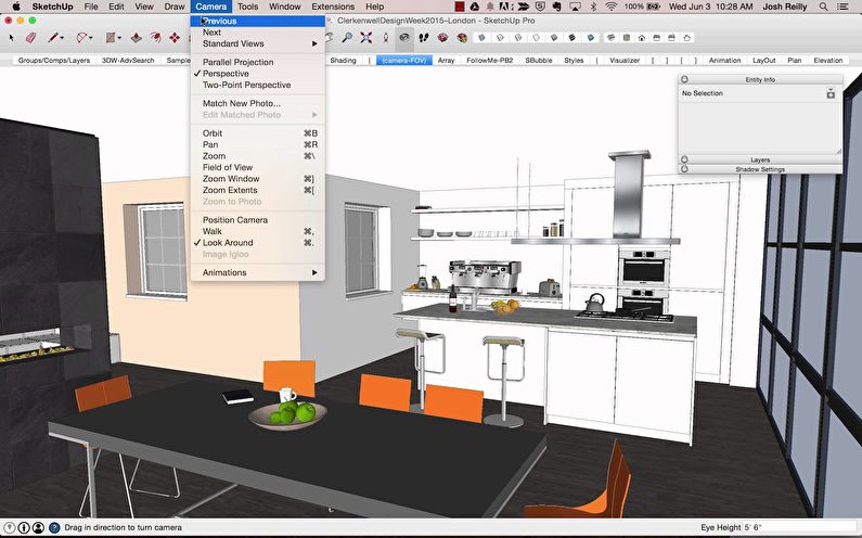 SketchUp - Бесплатные программы для дизайна интерьера