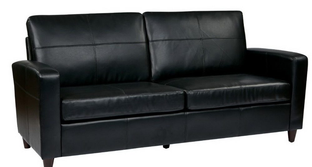 Черный диван