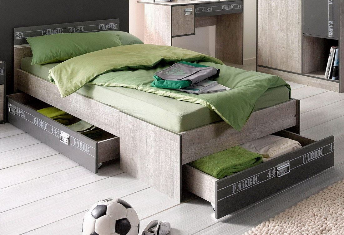 Кровать для подростка в современном стиле