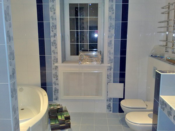 отделка ванной комнаты в частном доме фото