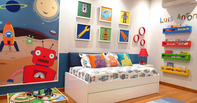 Спальня для мальчика - основные правила оформления детской комнаты