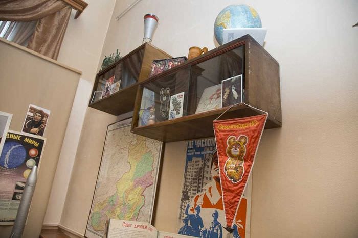 идея необычного стиля комнаты в советском стиле