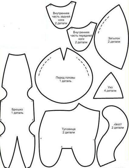 как сшить кошку