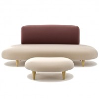 Диван Noguchi Love and Ottoman 2 Seat