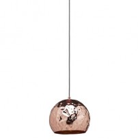 Люстра Crumple Copper Round